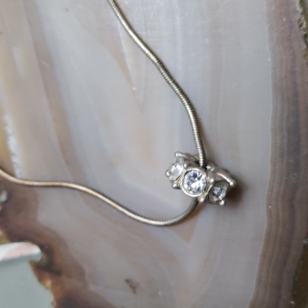 Vintage Diamond Charm necklace